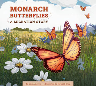 Cover Art for Monarch Butterflies: A Migration Story