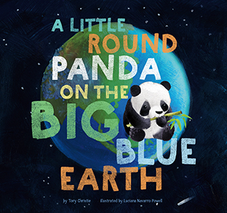 Cover Art for A Little Round Panda on the Big Blue Earth