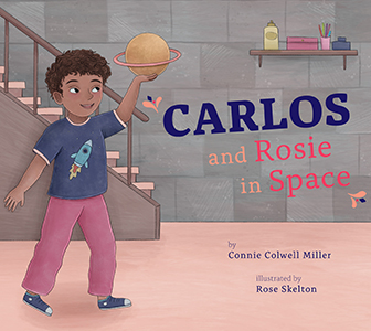 Cover Art for Carlos and Rosie in Space