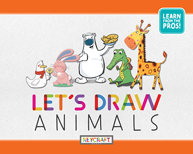 Cover Art for Let's Draw Animals