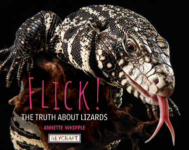 Cover Art for Flick! The Truth About Lizards