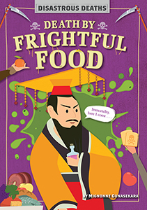 Cover Art for Death by Frightful Food