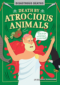 Cover Art for Death by Atrocious Animals