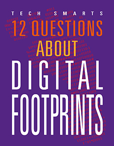 Cover Art for 12 Questions about Digital Footprints