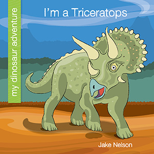 Cover Art for I'm a Triceratops