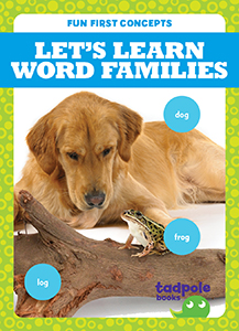 Cover Art for Let's Learn Word Families