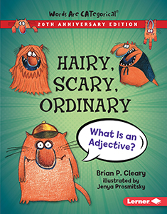 Cover Art for Hairy, Scary, Ordinary, 20th Anniversary Edition: What Is an Adjective?