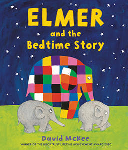 Cover Art for Elmer and the Bedtime Story