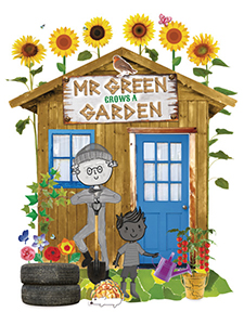 Cover Art for Mr. Green Grows a Garden