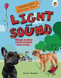 Cover Art for Stickmen's Guide to Light and Sound: What Makes Stuff Bright and Loud ...