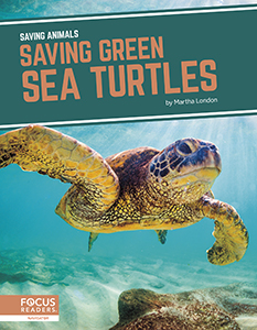Cover Art for Saving Green Sea Turtles