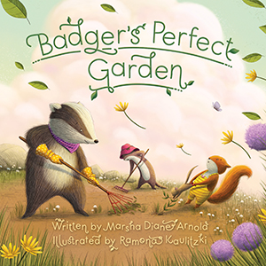 Cover Art for Badger's Perfect Garden
