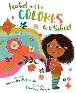 Cover Art for Isabel and Her Colores Go to School